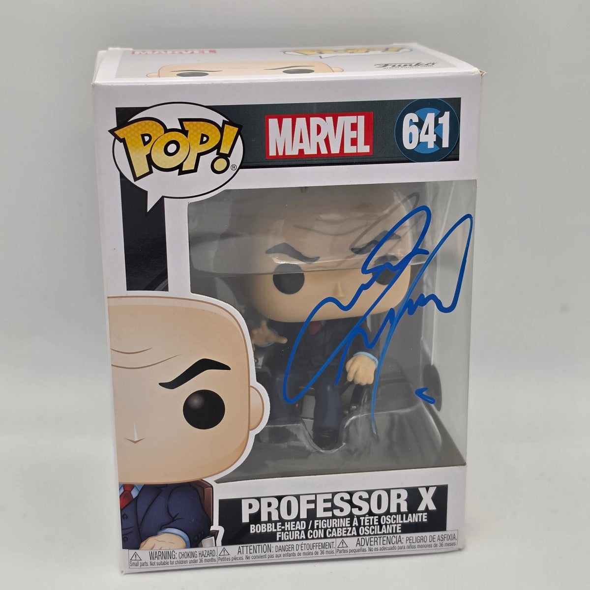X-Men - Professor X - #641 - James McAvoy Signed - SWAU Authentication - Funko Pop!