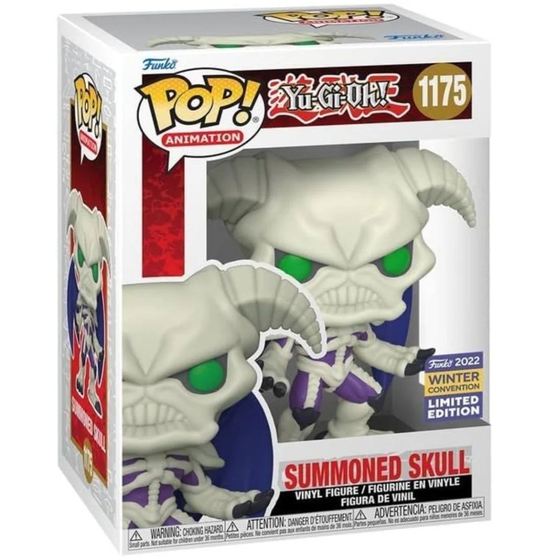 Yu-Gi-Oh! - Summoned Skull - #1175 - 2022 Winter Convention Limited Edition - Anime - Funko Pop!